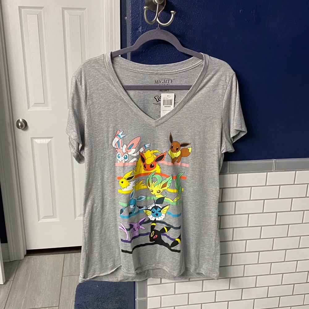 Pokemon Eevee T-Shirt Hot Topic XL Juniors